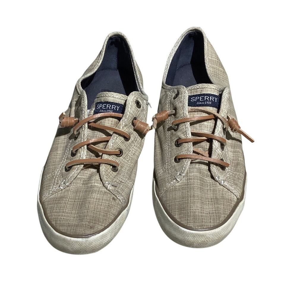 Sperry Top-Sider View Cross Hatch Shoes Women’s 10M — Casual, Coastal, Classic